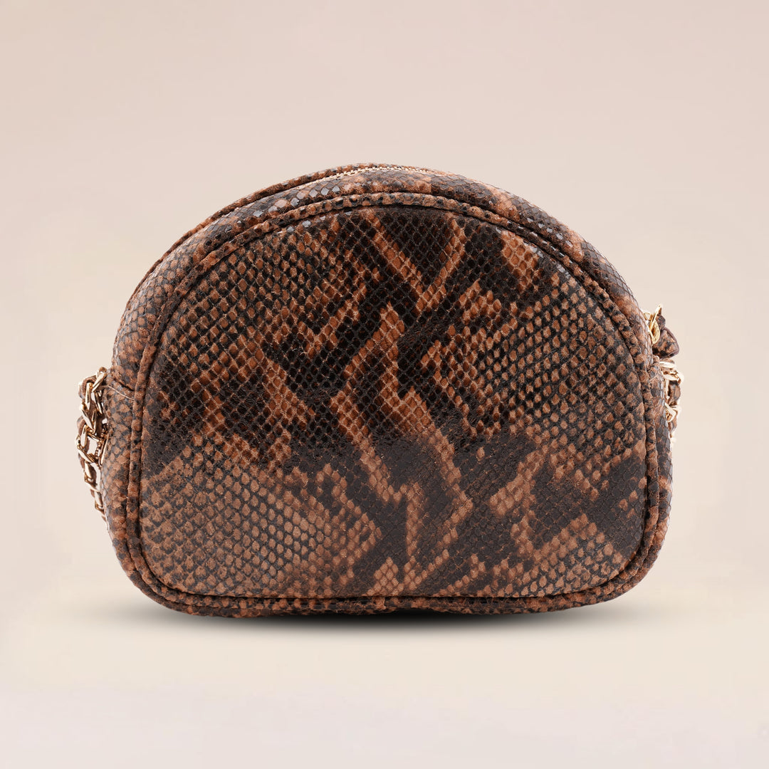 Amara Sling Bag Python - HIDELLE