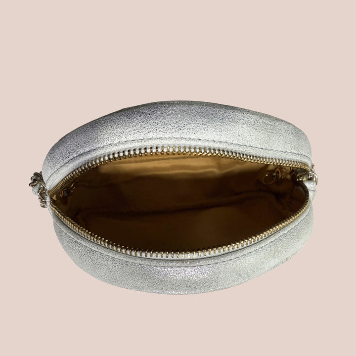 Amara Sling Bag Silver - HIDELLE