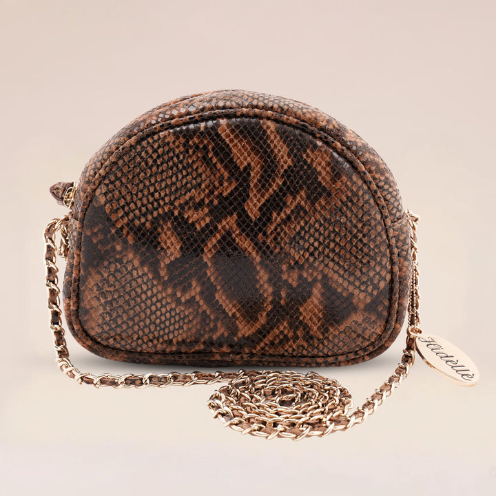 Amara Sling Bag Python - HIDELLE