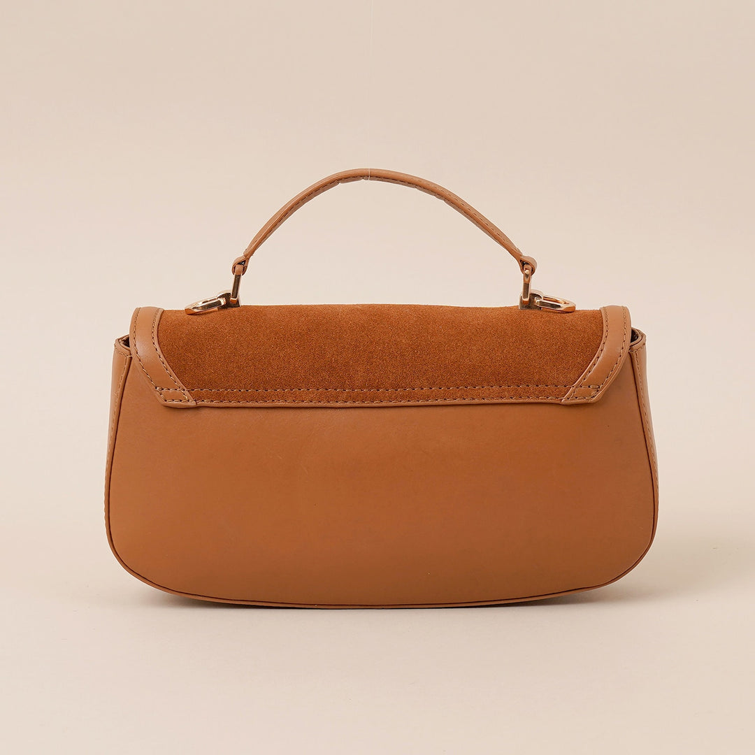 Anette Shoulder Bag Tan - HIDELLE