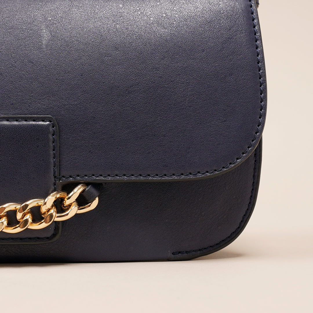 Anisa Shoulder Bag Navy - HIDELLE
