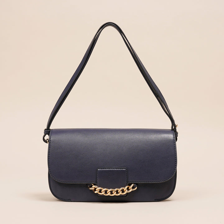 Anisa Shoulder Bag Navy - HIDELLE