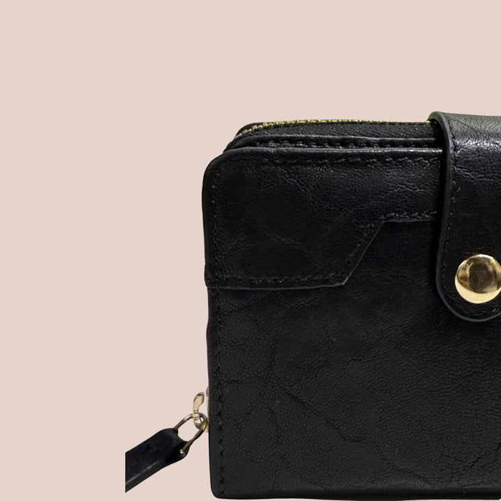 Arthur Wallet Black - HIDELLE