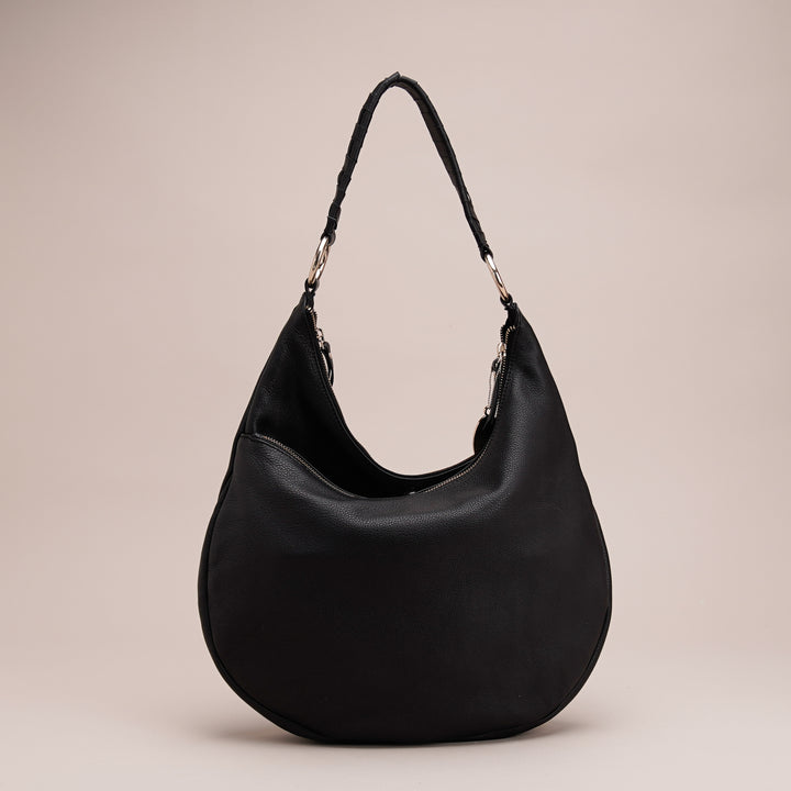 Audrey Hobo Black - HIDELLE