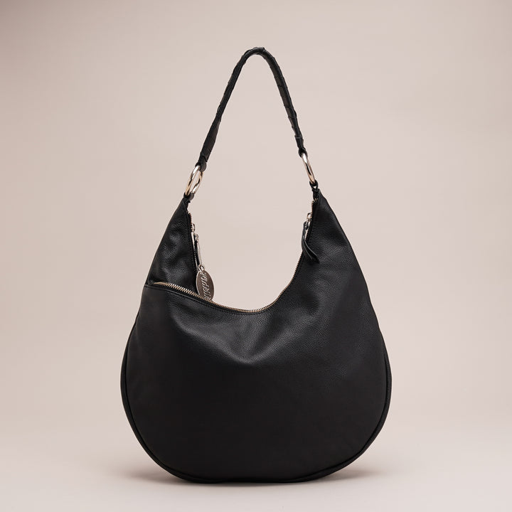 Audrey Hobo Black - HIDELLE
