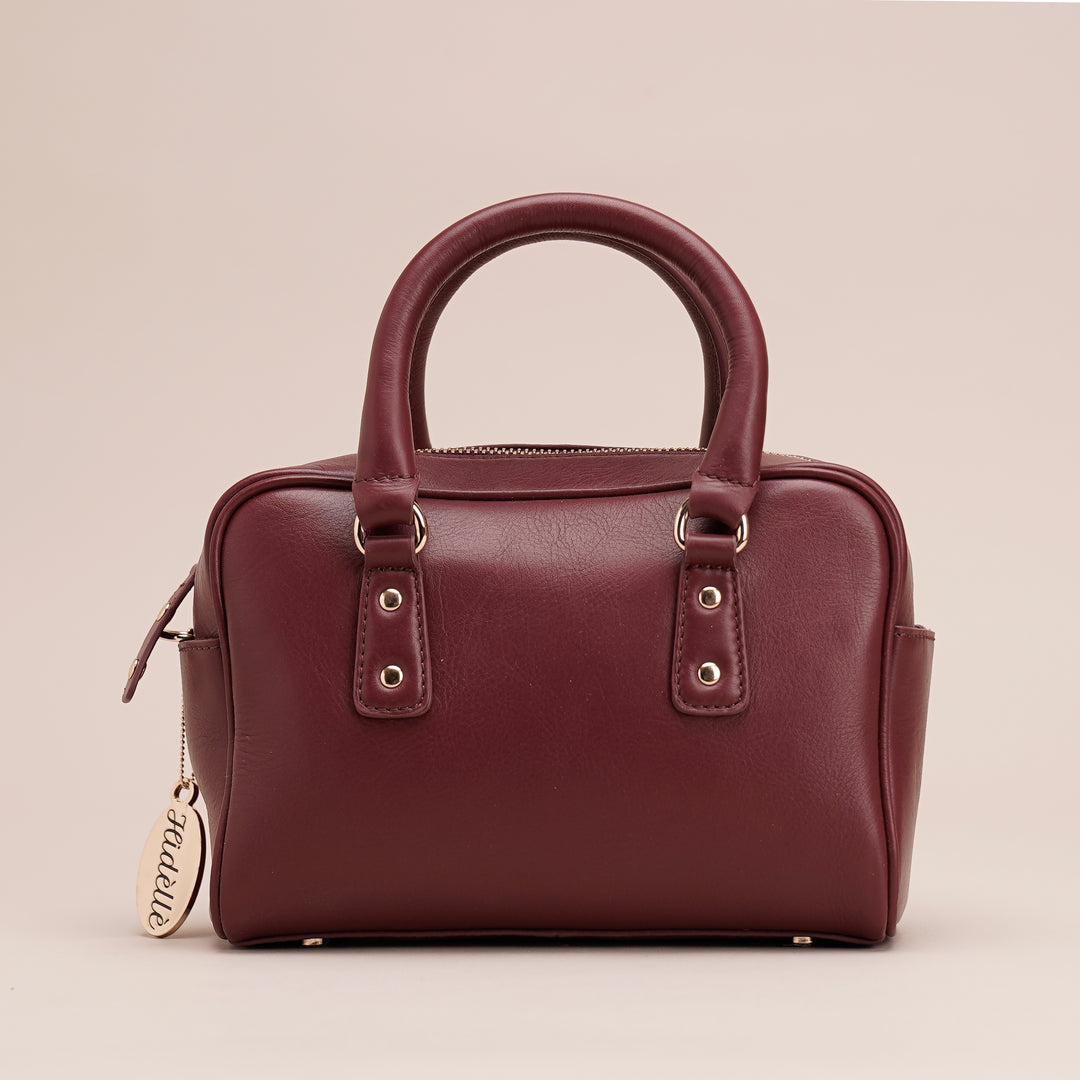 Avril Satchel Bordeux - HIDELLE