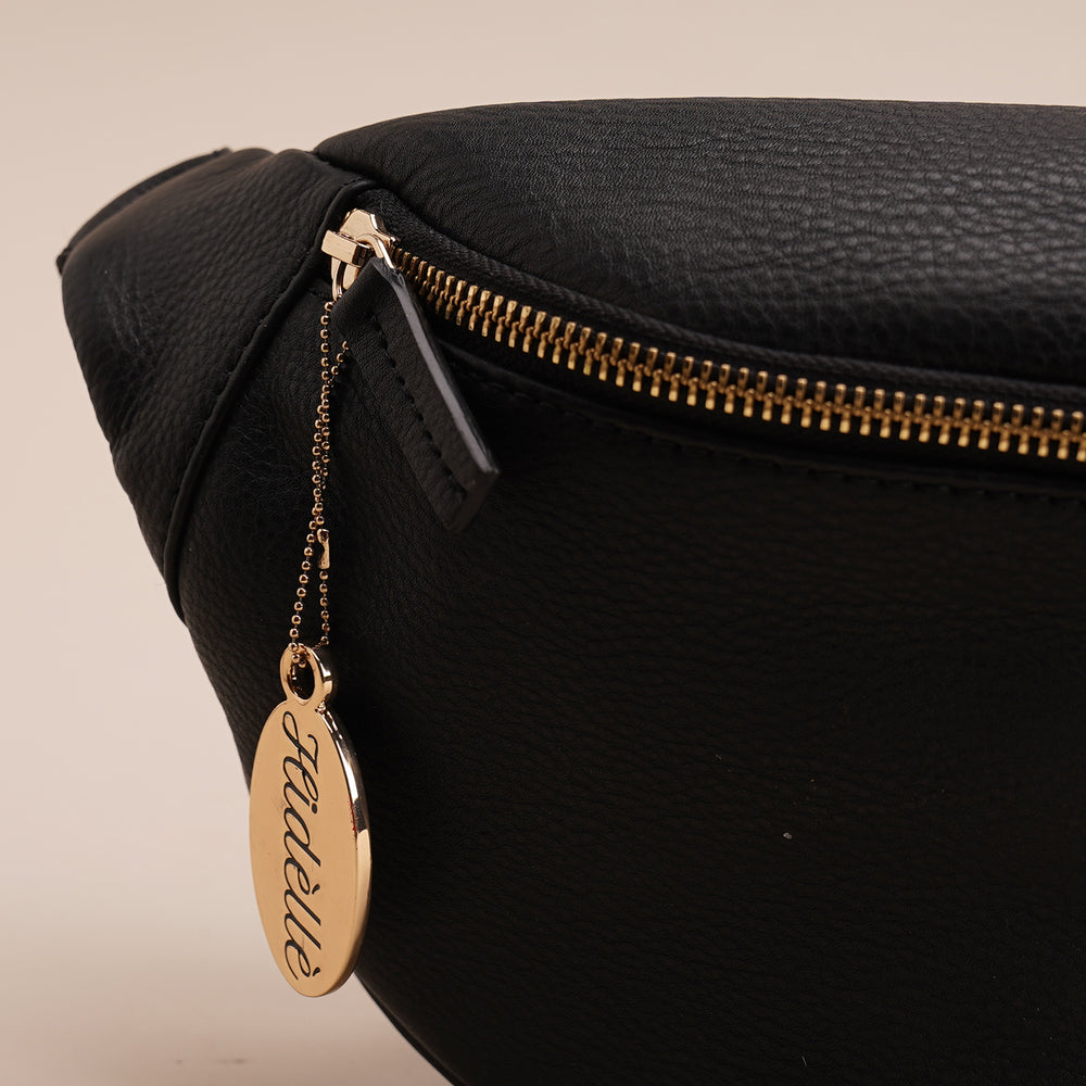 Bella Waist Bag Black - HIDELLE