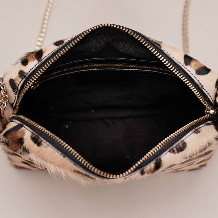 Charles Sling Bag Leopard - HIDELLE