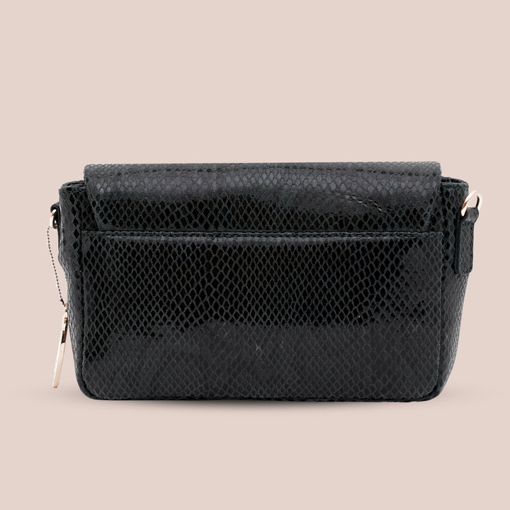 Joie Sling Bag Green Python - HIDELLE