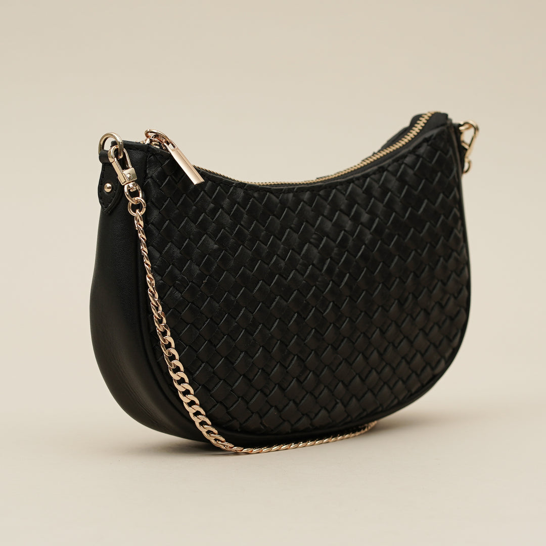 Juliette Shoulder Bag Black - HIDELLE