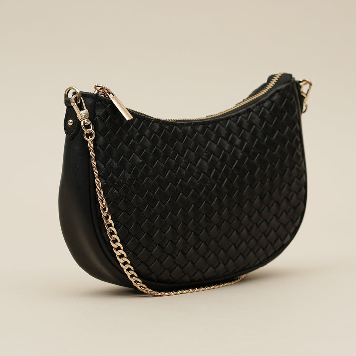 Juliette Shoulder Bag Black - HIDELLE