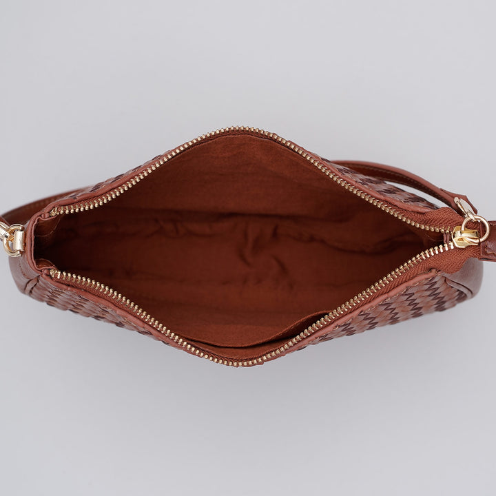 Juliette Shoulder Bag Cognac - HIDELLE