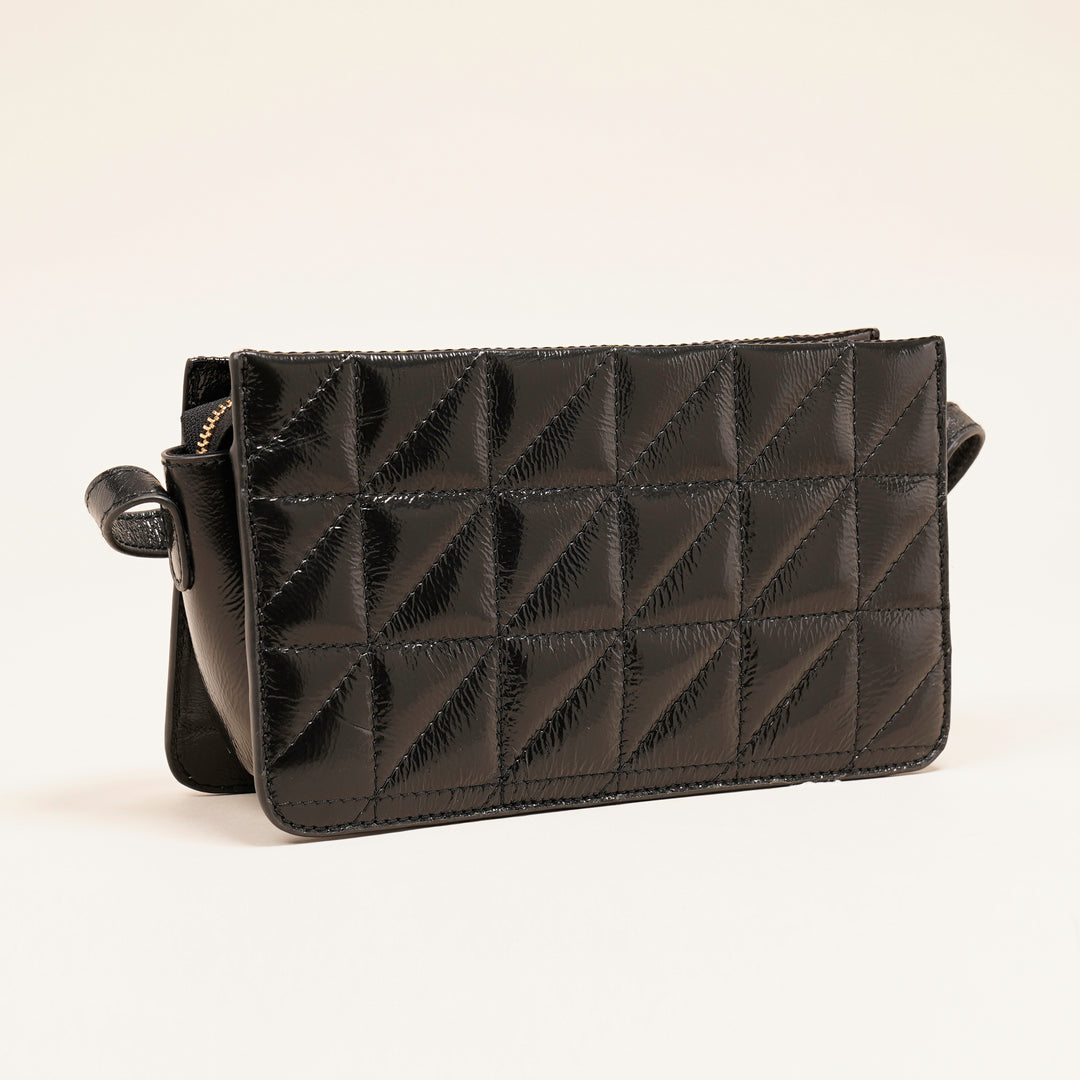 Aimee Sling Bag Black - HIDELLE