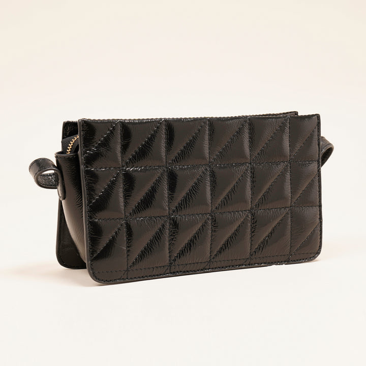 Aimee Sling Bag Black - HIDELLE
