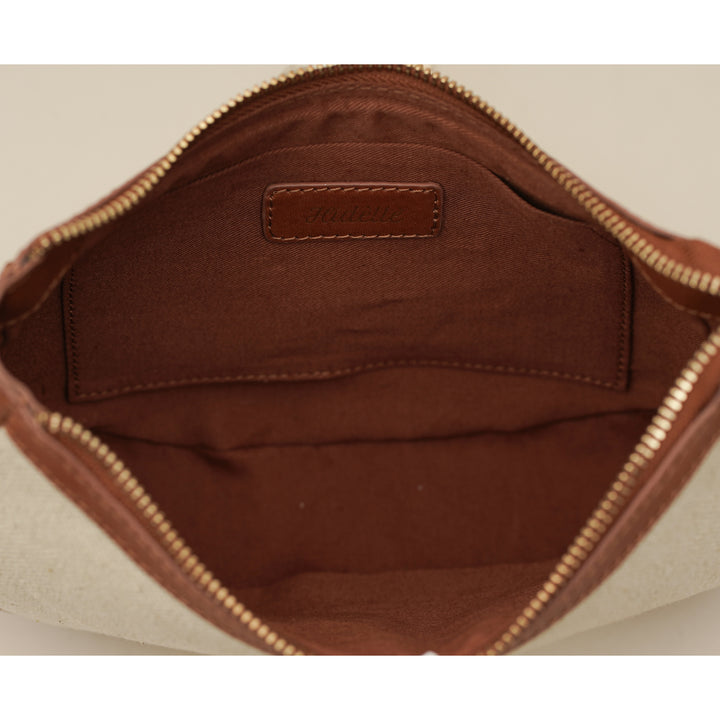 Juliette Shoulder Bag Tan/cognac - HIDELLE
