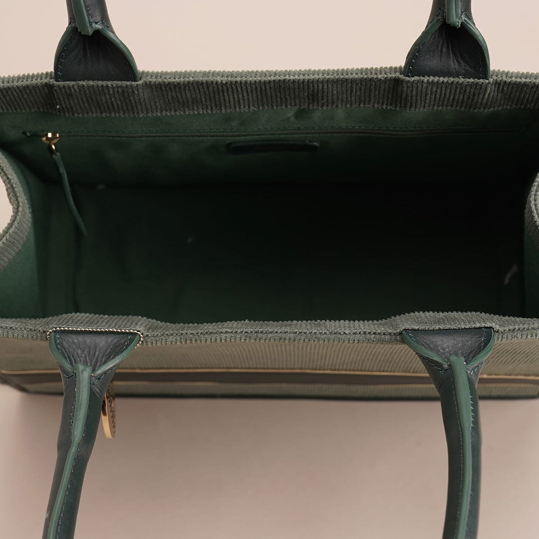 Lea Mini Tote Green - HIDELLE