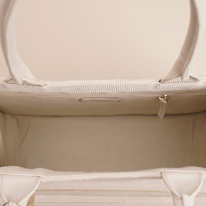 Lea Mini Tote White - HIDELLE