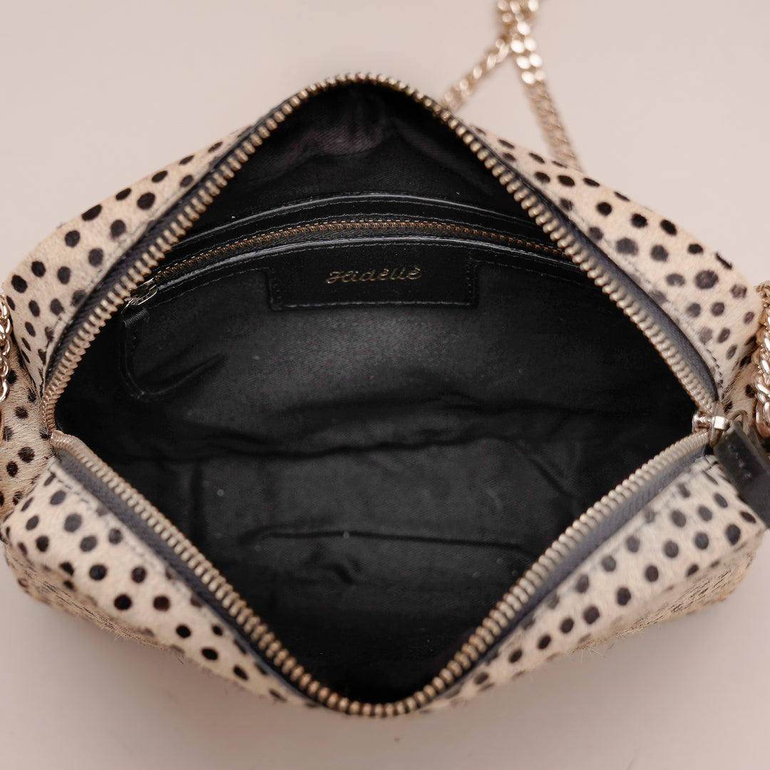 Charles Sling Bag Leopard Small Print - HIDELLE