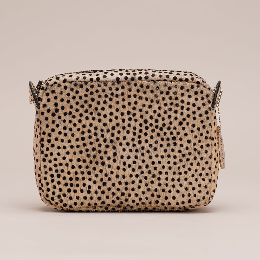 Charles Sling Bag Leopard Small Print - HIDELLE