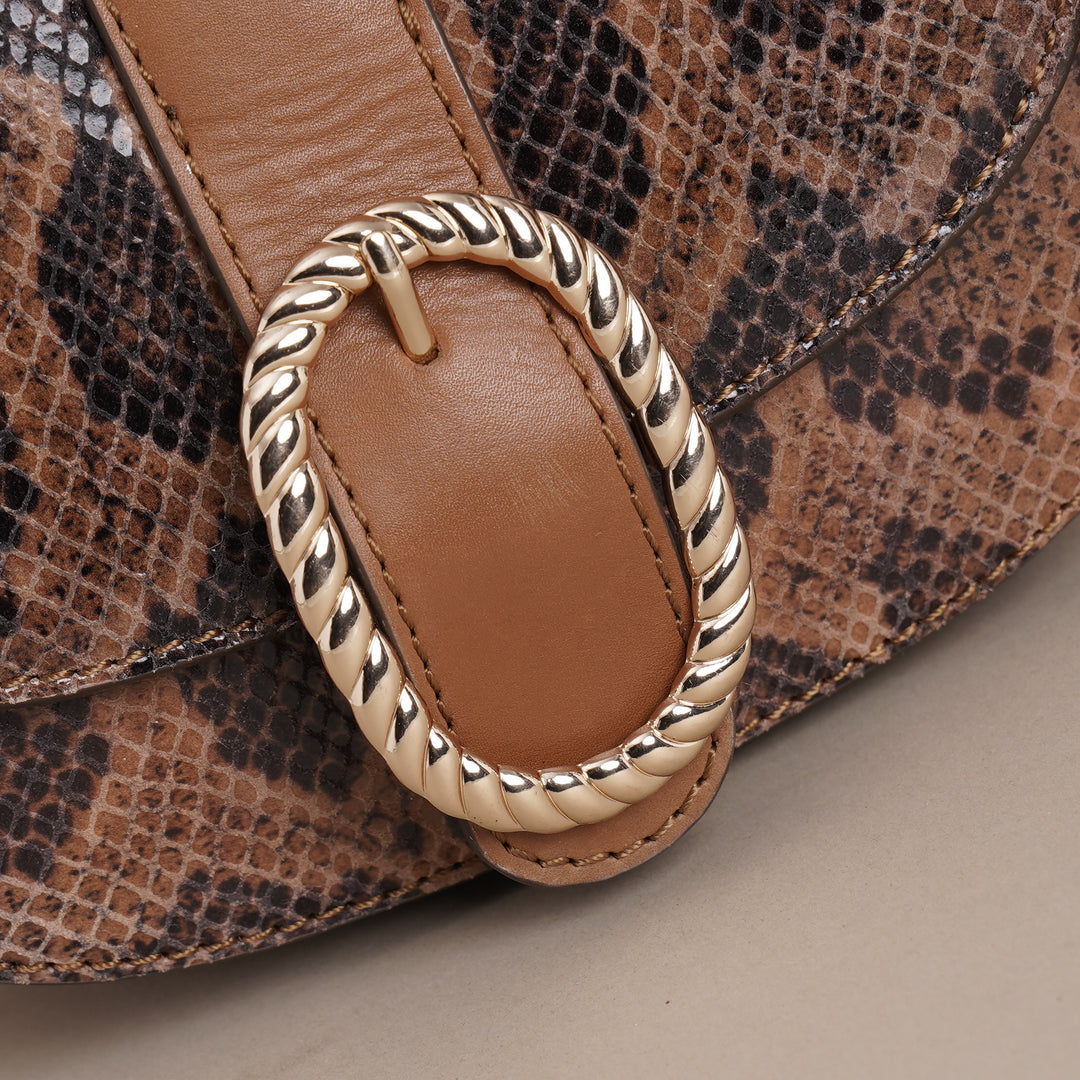 Claire Sling Bag Tan - HIDELLE