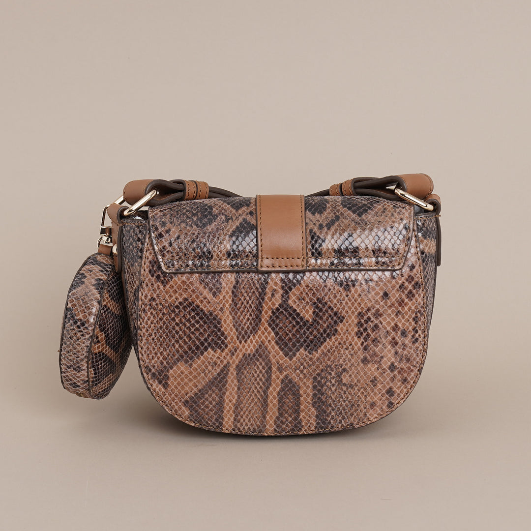 Claire Sling Bag Tan - HIDELLE