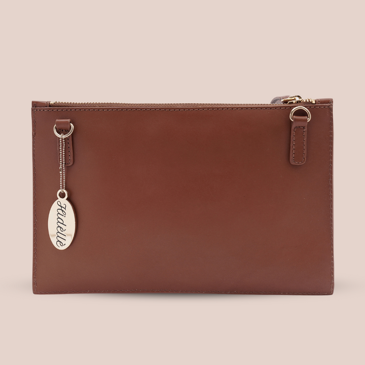 Elena Clutch Cherry - HIDELLE