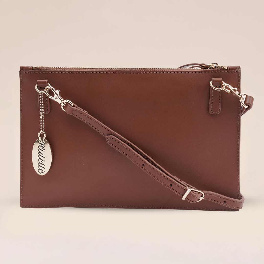 Elena Clutch Cherry - HIDELLE