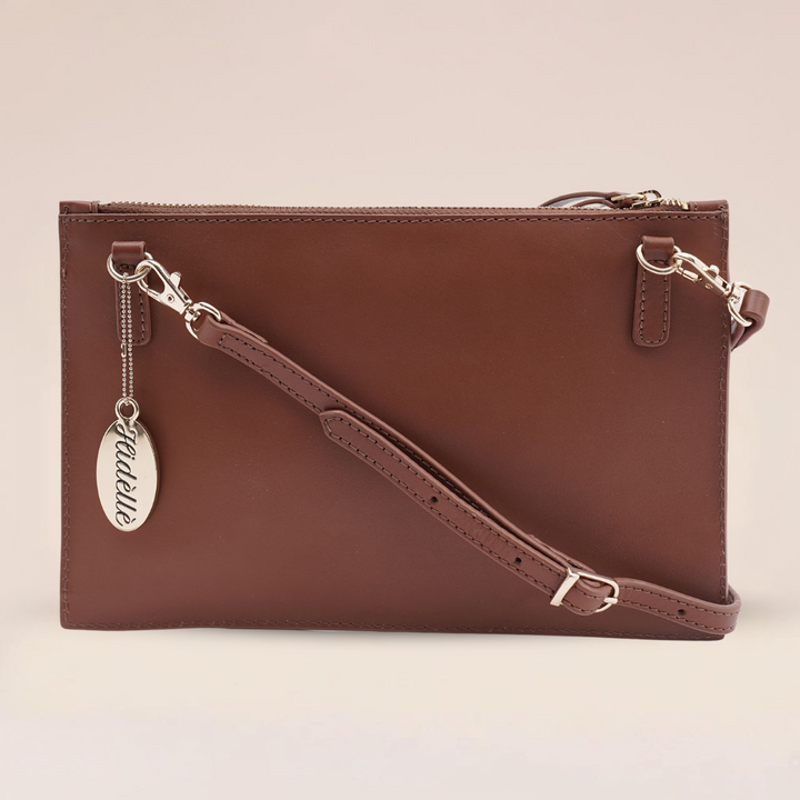 Elena Clutch Cherry - HIDELLE