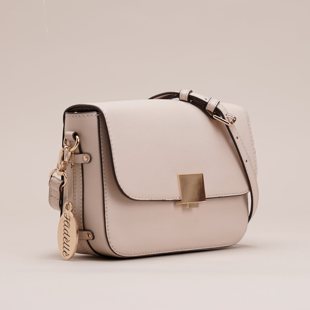 Eva Sling Bag Off White - HIDELLE