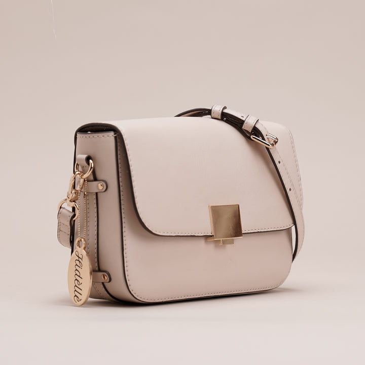 Eva Sling Bag Off White - HIDELLE