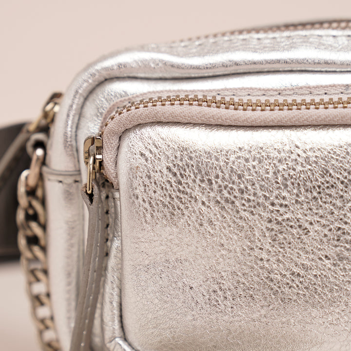 Fanny Sling Bag Silver - HIDELLE