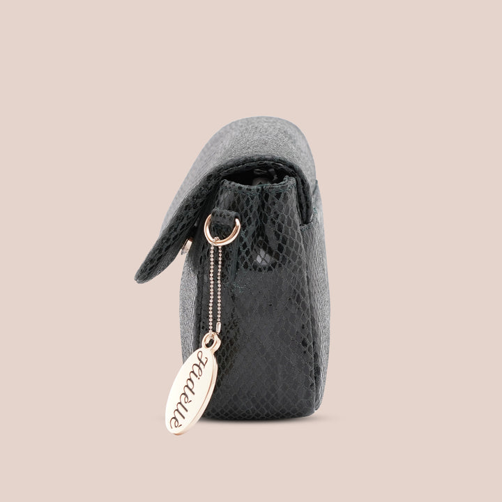 Joie Sling Bag Green Python - HIDELLE