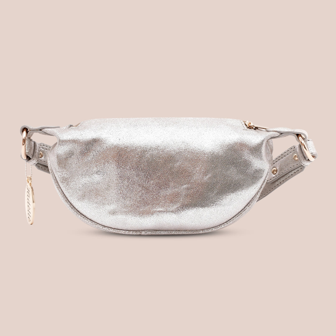 Julia Sling Bag Silver - HIDELLE