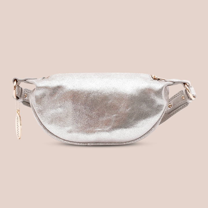 Julia Sling Bag Silver - HIDELLE