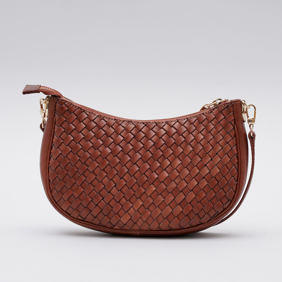 Juliette Shoulder Bag Cognac - HIDELLE