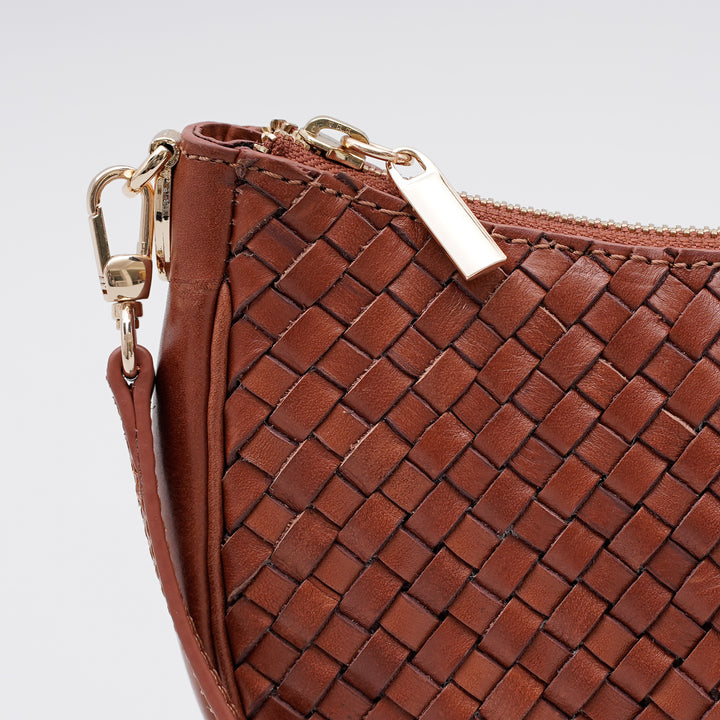 Juliette Shoulder Bag Cognac - HIDELLE