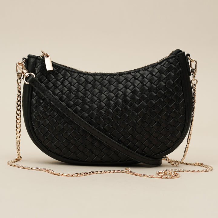 Juliette Shoulder Bag Black - HIDELLE