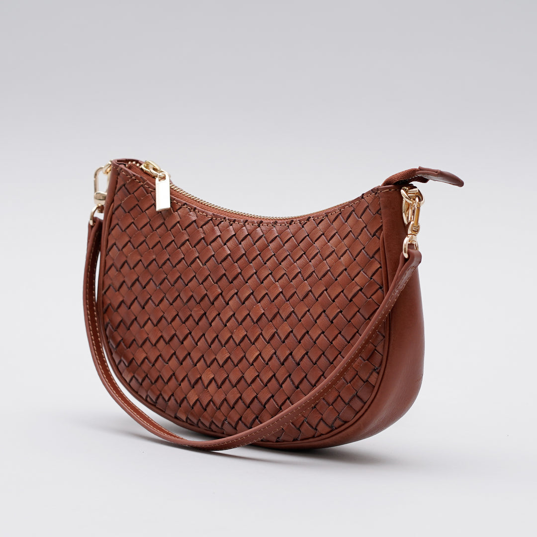 Juliette Shoulder Bag Cognac - HIDELLE