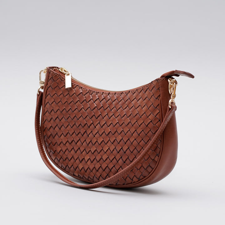 Juliette Shoulder Bag Cognac - HIDELLE