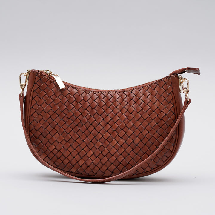 Juliette Shoulder Bag Cognac - HIDELLE