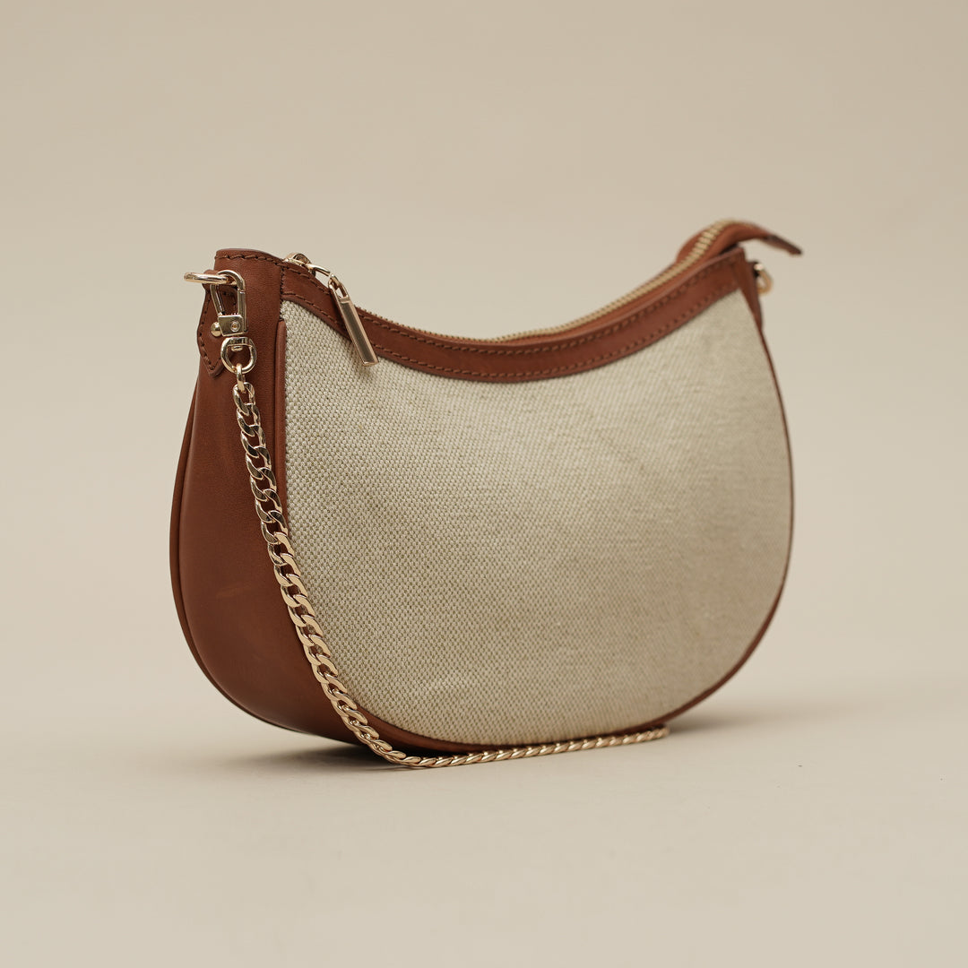 Juliette Shoulder Bag Tan/cognac - HIDELLE