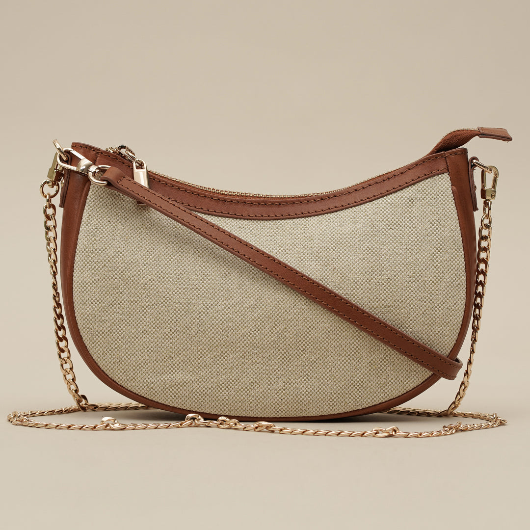 Juliette Shoulder Bag Tan/cognac - HIDELLE