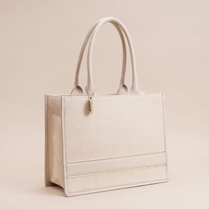 Lea Tote White - HIDELLE
