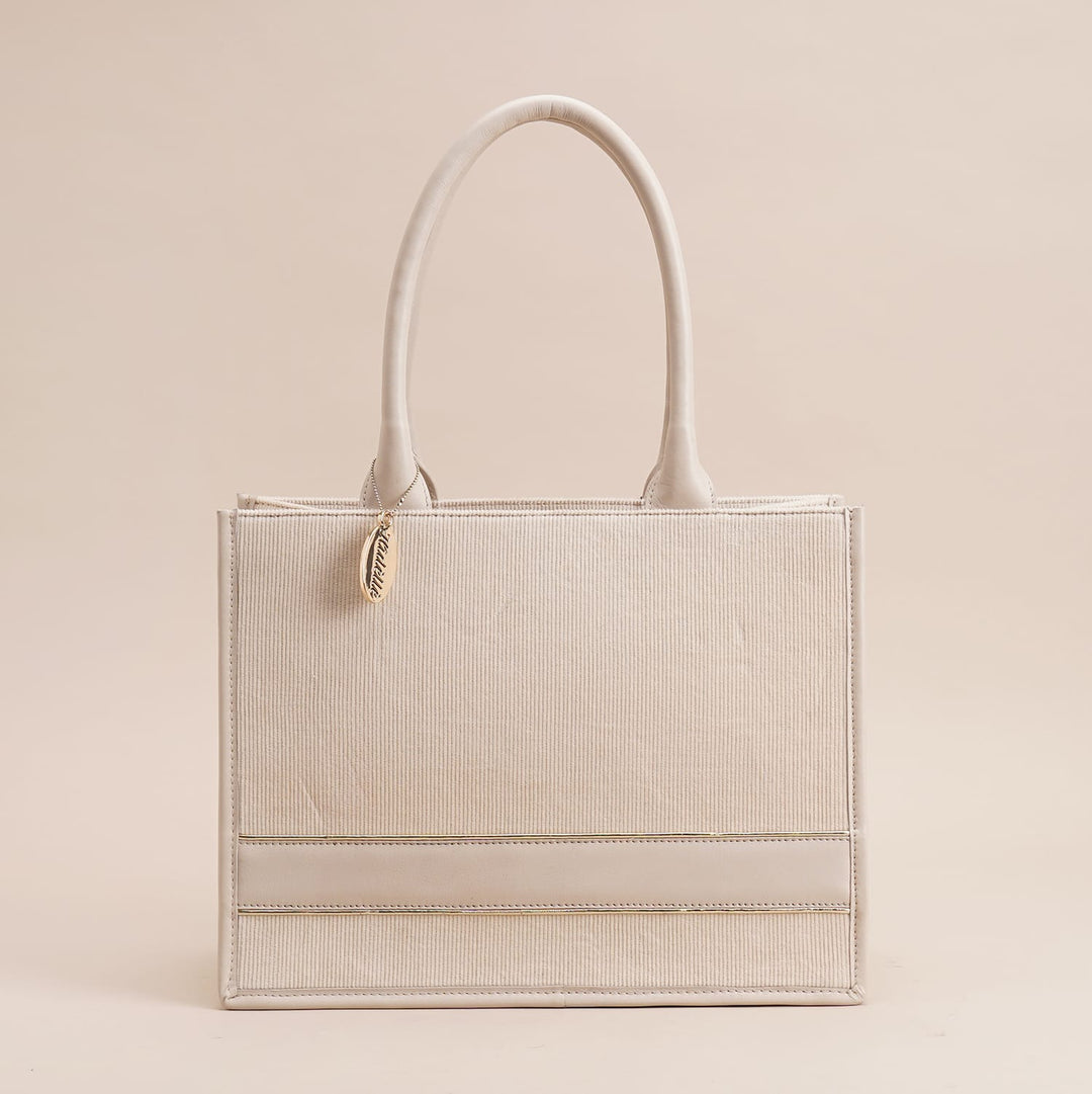 Lea Tote White - HIDELLE