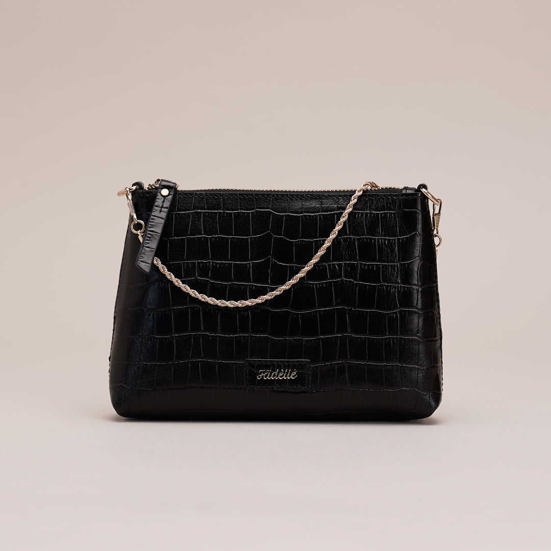 Lucas Sling Bag Black - HIDELLE