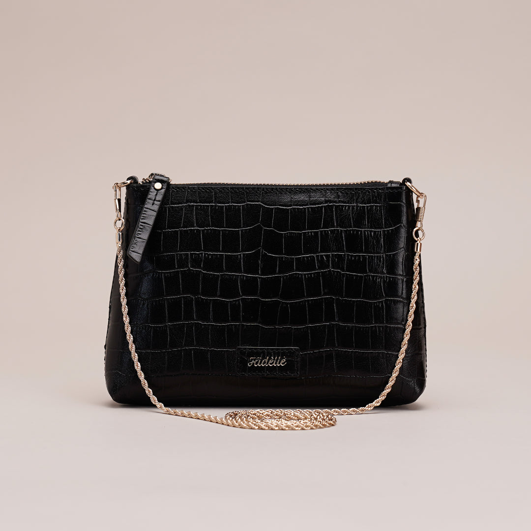 Lucas Sling Bag Black - HIDELLE