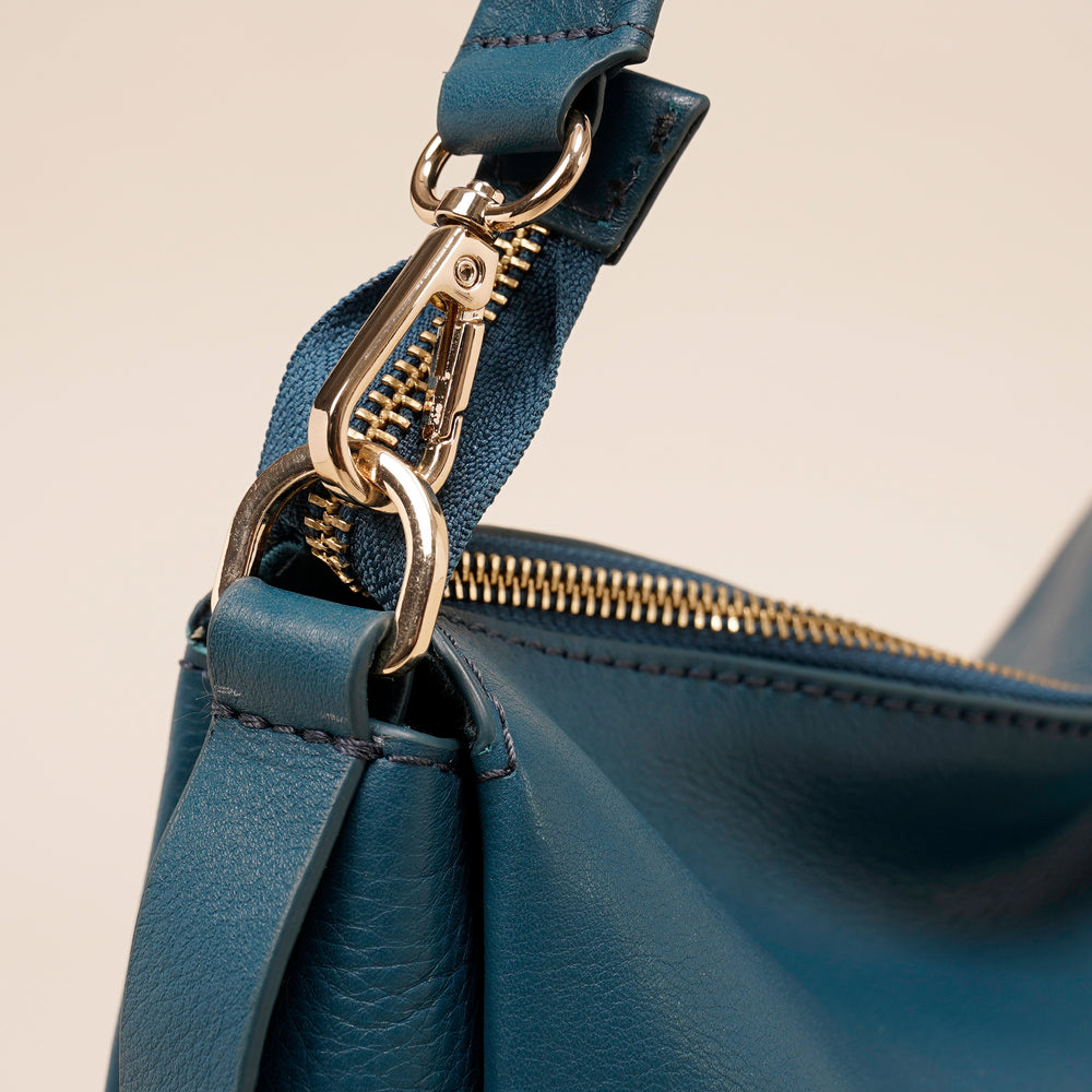 Madelyn Satchel Blue - HIDELLE