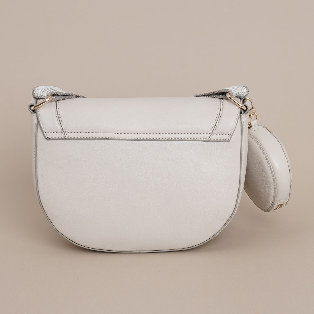 Noel Sling Bag Off White - HIDELLE