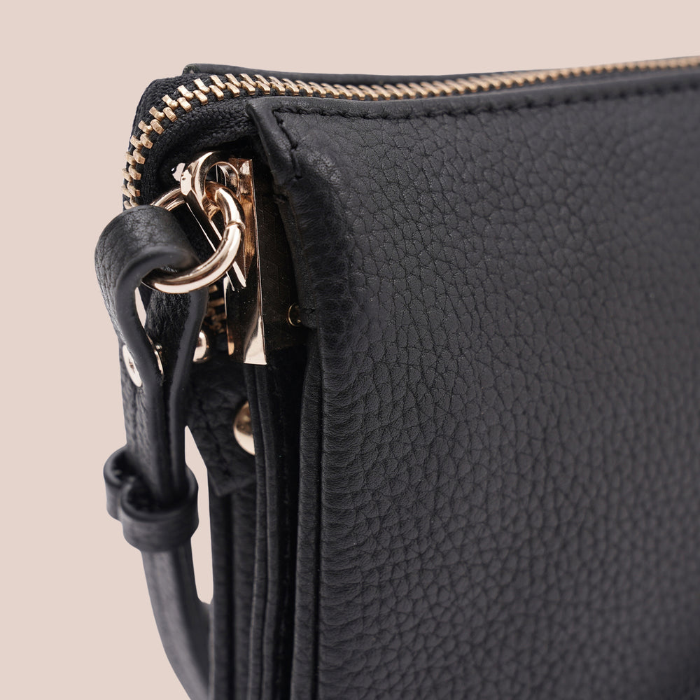 Noella Sling Bag Black - HIDELLE