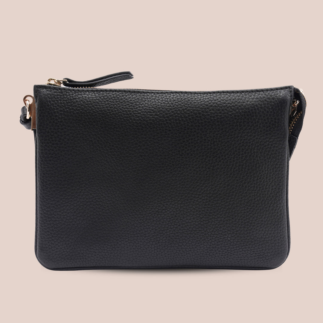 Noella Sling Bag Black - HIDELLE